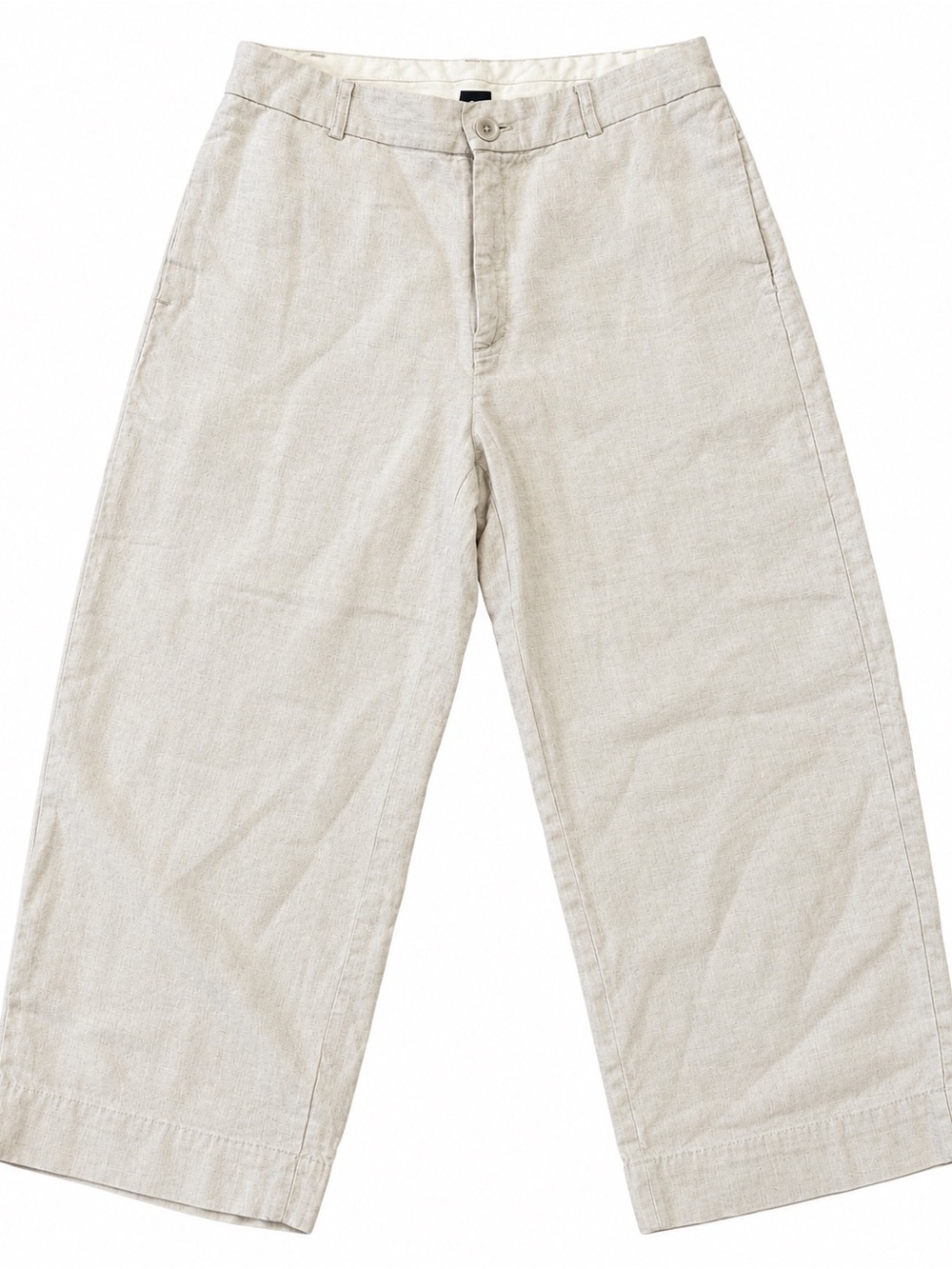 GAP 100% Linen Wide Leg Cropped Pants – Size 6